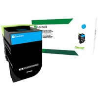 Lexmark 708XC Cartucho de tóner Cian Extra Alto Rendimiento 4K