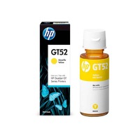 Botella de Tinta Original Amarilla HP GT52