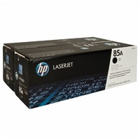 HP 85A Black Original LaserJet Toner Cartridge Dual Pack