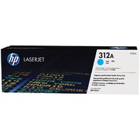 HP 312A Cyan Original LaserJet Toner Cartridge