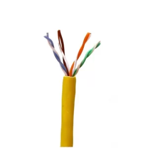 Commscope Caja de Cable Cat6 Amarillo