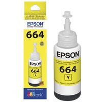 EPSON BOTELLA DE TINTA AMARILLA T664