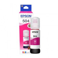 EPSON BOTELLA DE TINTA MAGENTA T504