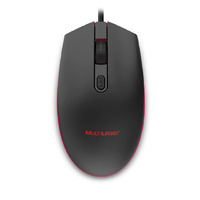 MULTILASER MOUSE GAMER 2400DPI LED 7 COLOR NEGRO