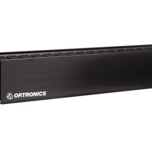 ORTRONICS PANEL,WIRE MGMT,BK,1.75X19" 1.5X1.5X17"DUCT,WIREWAY