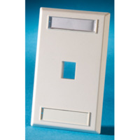 Ortronics -Faceplate 1 Ports
