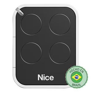 CONTROL NICE ERA-ONE BRASILEÑO DE 433,92 MHz, CON ALTA RESISTENCIA Y 4 BOTONES PARA UN MEJOR DESEMPEÑO