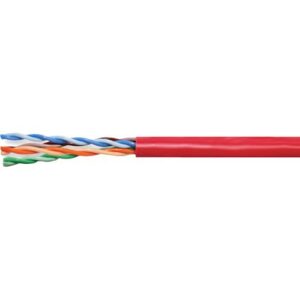 SUPERIOR ESSEX CAJA DE CABLE UTP CAT6 ROJO CMR