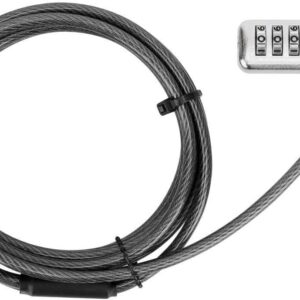 TARGUS CANDADO DE CABLE COMBINADO SERIALIZADO COMPACTO