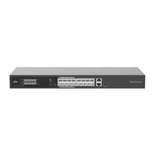 UNIVIEW 16 PORT FAST ETHERNET POE SWITCH 225W + 1GIBIT COMBO PORTS