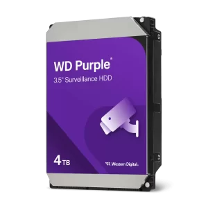 WESTERN DIGITAL PURPLE 4TB 256MB CACHE SURVEILLANCE HARD DRIVE 5400RPM 3.5"