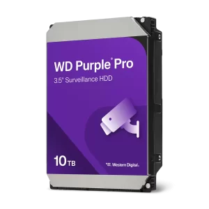 WESTERN DIGITAL PURPLE PRO 10 TB SURVEILLANCE HARD DRIVE 7200RPM 256MB CACHE 3.5"