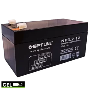 BATERIA SPTLINE DE 12 VOLTIOS 3.2 AMPERIOS