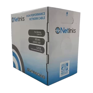 CABLE CATEGORIA CAT5 PREMIUM COLOR BLANCO PARA INTERIOR