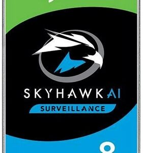 DISCO DURO SEAGATE SKYHAWK CON CAPACIDAD DE 8TB SKYHAWK AI 3.5", SATA III, 6 GBIT/S, 7200RPM, 256MB CACHÉ